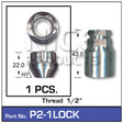 Lock Nuts (set of 1) P2-1LOCK - Nice Products | Universal Auto Spares