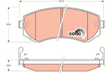 Brake Pad Set, Disc Brake GDB3208DT - TRW