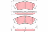Brake Pad Set, Disc Brake GDB3216 - TRW - Brake Pads - TRW
