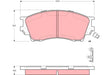 Brake Pad Set, Disc Brake GDB3230DT - TRW
