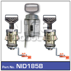 Ignition Barrel & Doors NID185B - Nice Products | Universal Auto Spares