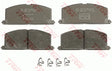 Brake Pad Set, Disc Brake GDB323DT - TRW