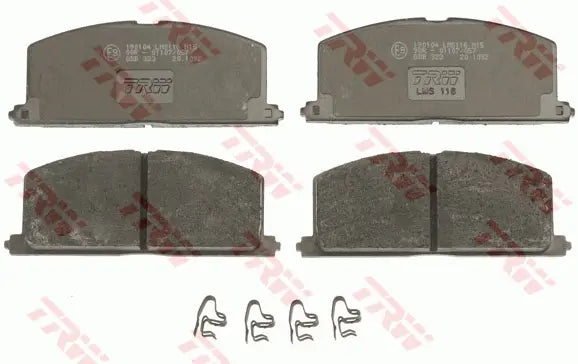 Brake Pad Set, Disc Brake GDB323DT - TRW