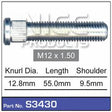 Long wheel stud S3430 - Nice Products | Universal Auto Spares