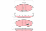 Brake Pad Set, Disc Brake GDB3256 - TRW - Brake Pads - TRW