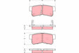 Brake Pad Set, Disc Brake GDB3258 - TRW