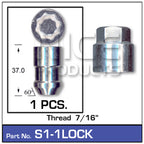 Lock Nuts (set of 1) S1-1LOCK - Nice Products | Universal Auto Spares