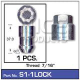 Lock Nuts (set of 1) S1-1LOCK - Nice Products | Universal Auto Spares