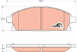 Brake Pad Set, Disc Brake GDB3293 - TRW