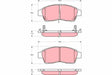Brake Pad Set, Disc Brake GDB3300 - TRW