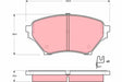 Brake Pad Set, Disc Brake GDB3302 - TRW