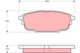 Brake Pad Set, Disc Brake GDB3305DT - TRW