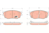 Brake Pad Set, Disc Brake GDB3309DT - TRW