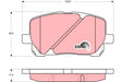 Brake Pad Set, Disc Brake GDB3315 - TRW