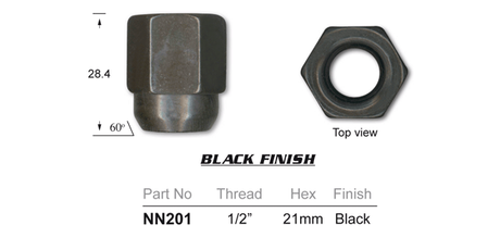 Wheel Nut NN201 - Nice Products | Universal Auto Spares
