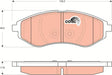 Brake Pad Set, Disc Brake GDB3330 - TRW