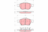 Brake Pad Set, Disc Brake GDB3335 - TRW - Brake Pads - TRW