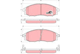 Brake Pad Set, Disc Brake GDB3340 - TRW - Brake Pads - TRW