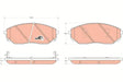Brake Pad Set, Disc Brake GDB3343DT - TRW
