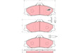 Brake Pad Set, Disc Brake GDB3353 - TRW