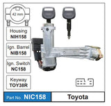 Lock & Switch NIC158 - Nice Products | Universal Auto Spares