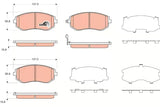 Brake Pad Set, Disc Brake GDB3371DT - TRW