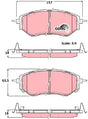Brake Pad Set, Disc Brake GDB3372 - TRW