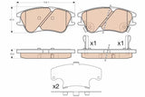 Brake Pad Set, Disc Brake GDB3377 - TRW - Brake Pads - TRW