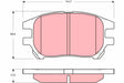 Brake Pad Set, Disc Brake GDB3379 - TRW