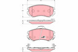 Brake Pad Set, Disc Brake GDB3386 - TRW - Brake Pads - TRW