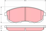 Brake Pad Set, Disc Brake GDB3390 - TRW - Brake Pads - TRW