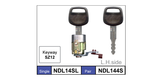 Door Locks pair NDL144S - Nice Products | Universal Auto Spares