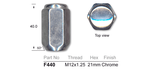 Chrome Nut F440 - Nice Products | Universal Auto Spares