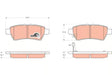 Brake Pad Set, Disc Brake GDB3405 - TRW