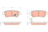 Brake Pad Set, Disc Brake GDB3405 - TRW - Brake Pads - TRW
