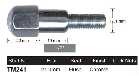 One Piece Stud TM241 - Nice Products | Universal Auto Spares