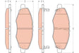 Brake Pad Set, Disc Brake GDB3427 - TRW