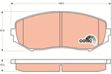Brake Pad Set, Disc Brake GDB3443 - TRW - Brake Pads - TRW