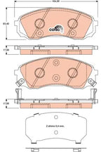 Brake Pad Set, Disc Brake GDB3448DT - TRW