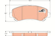 Brake Pad Set, Disc Brake GDB3467DT - TRW
