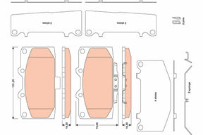 Brake Pad Set, Disc Brake GDB3470 - TRW