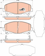 Brake Pad Set, Disc Brake GDB3477 - TRW - Brake Pads - TRW