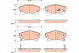 Brake Pad Set, Disc Brake GDB3479 - TRW