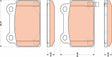 Brake Pad Set, Disc Brake GDB3488 - TRW