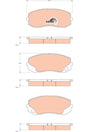 Brake Pad Set, Disc Brake GDB3492 - TRW