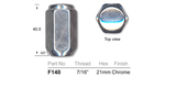 Chrome Nut F140 - Nice Products | Universal Auto Spares