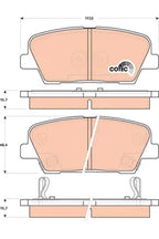 Brake Pad Set, Disc Brake GDB3499 - TRW