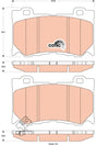 Brake Pad Set, Disc Brake GDB3505 - TRW