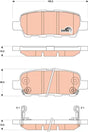 Brake Pad Set, Disc Brake GDB3507 - TRW