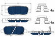 Brake Pad Set, Disc Brake GDB3508BTE - TRW
